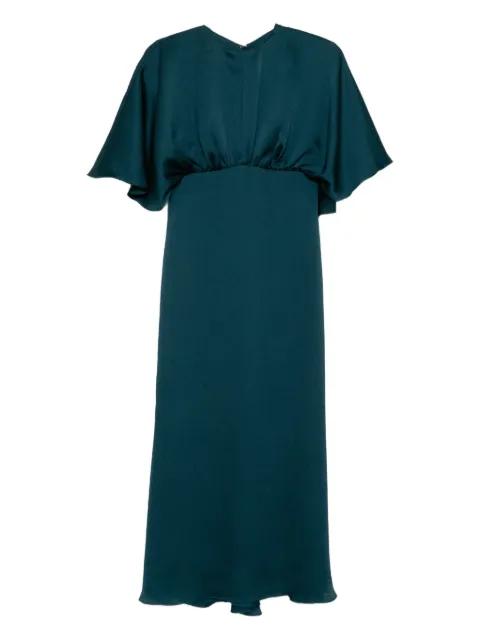 hammered satin dress by AMSALE
