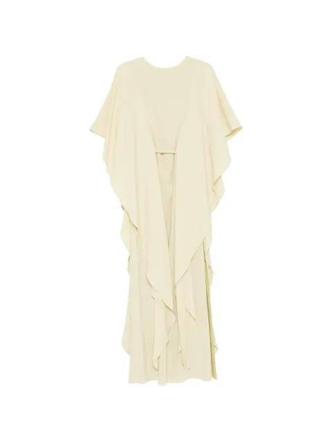 pebble crepe maxi dress by AMSALE