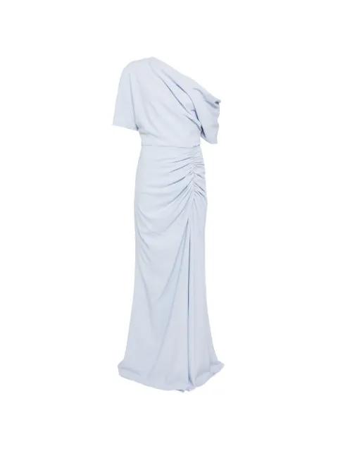 pebble crepe slouch maxi dress by AMSALE