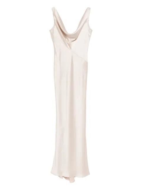 satin gown by AMSALE