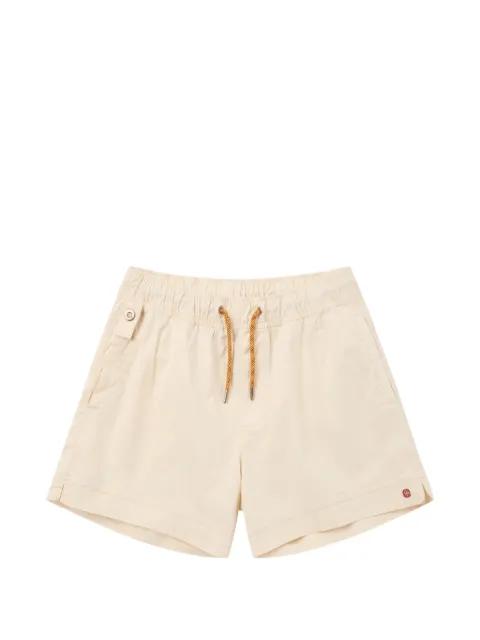 drawstring-waistband logo-patch shorts by AMUNDSEN
