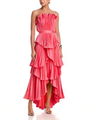 Janey Tiered Shell Midi Dress by AMUR