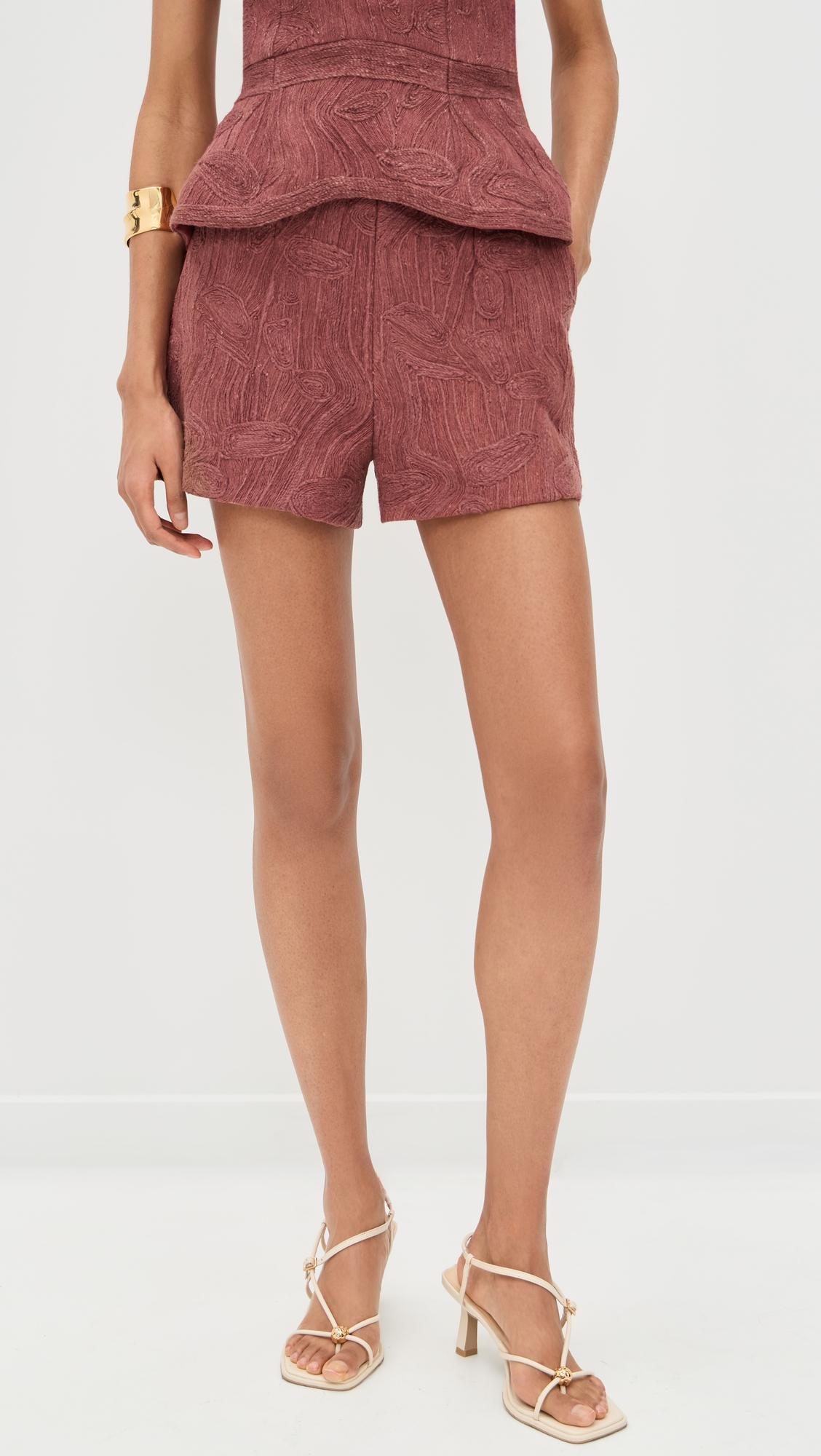 Kailana Raffia Shorts by AMUR