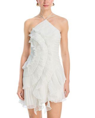 Velora Asymmetrical Mini Dress by AMUR