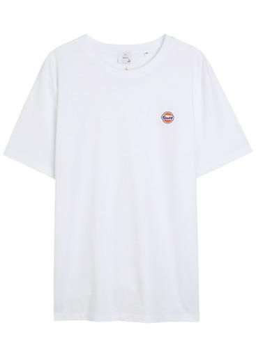 Logo-embroidered cotton T-shirt by AN-Y1