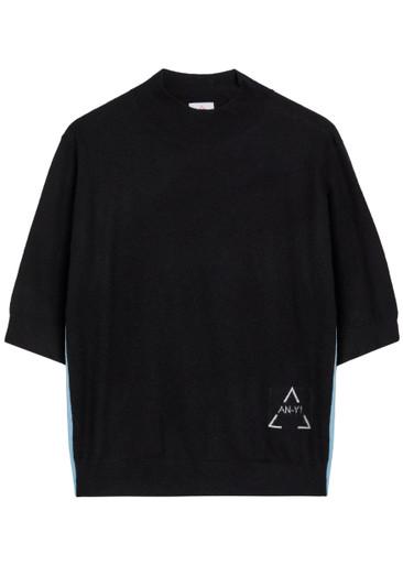 Naples funnel-neck cashmere jumper by AN-Y1