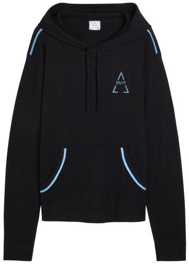 Vita hoodied cashmere jumper by AN-Y1