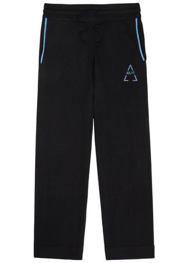 Vita logo-intarsia cashmere sweatpants by AN-Y1