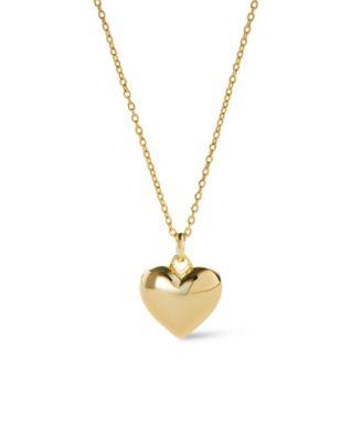 Gold Heart Small Lev Necklace by ANA LUISA
