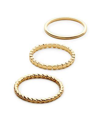 Gold Ring Set - Adrianna Set by ANA LUISA