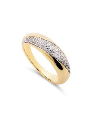 Kira Dome Band Ring by ANA LUISA