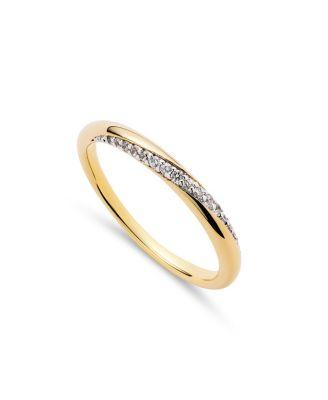 Kira Slim Gold Band Ring by ANA LUISA