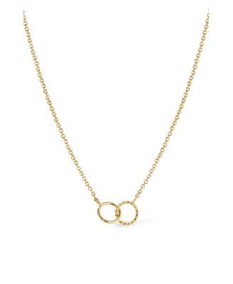 Sam Interlocking Circles Necklace by ANA LUISA