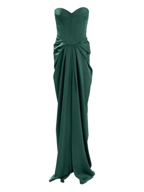 corset maxi dress by ANA RADU