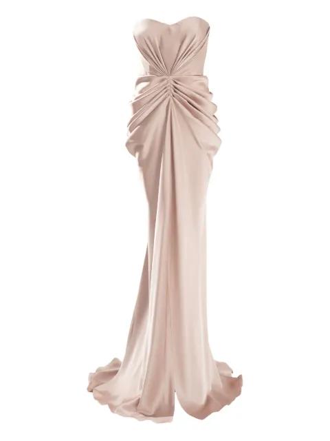 corset maxi dress by ANA RADU
