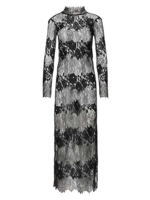 floral-lace long-sleeve maxi dress by ANA RADU