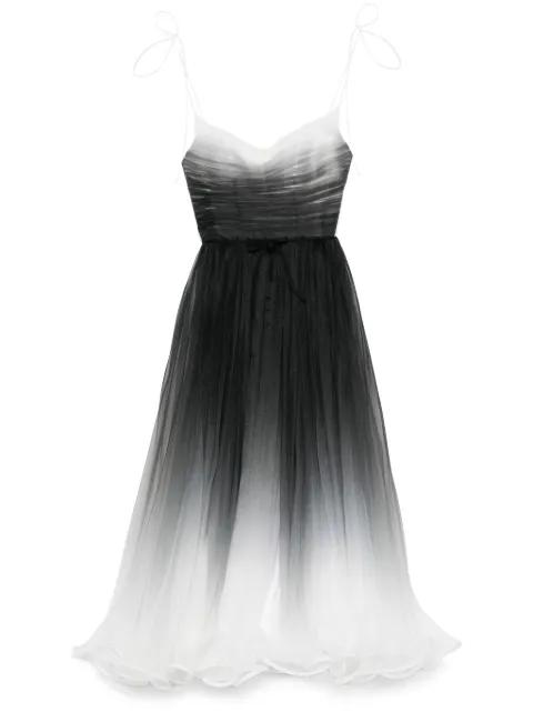 gradient-effect maxi dress by ANA RADU