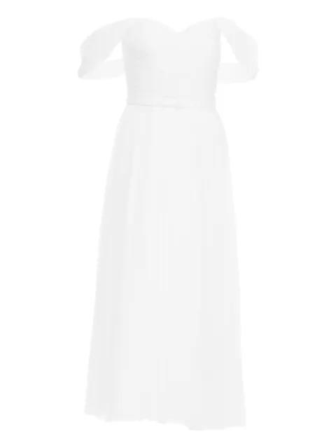 off-shoulder midi dress by ANA RADU