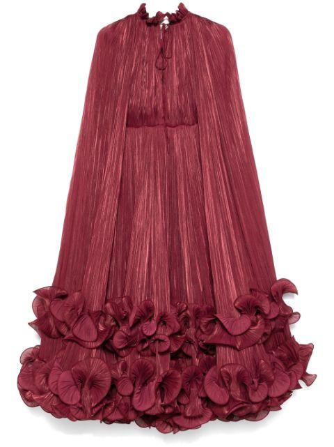 plissé maxi dress by ANA RADU
