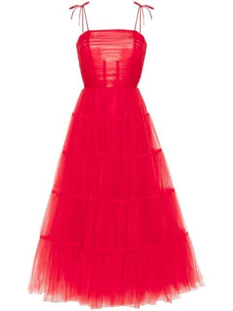 tiered maxi dress by ANA RADU