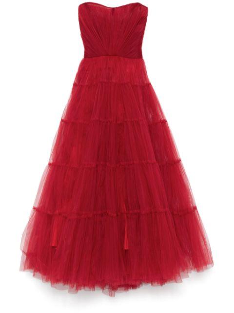 tulle maxi dress by ANA RADU