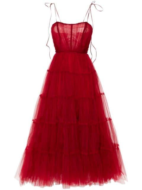 tulle maxi dress by ANA RADU