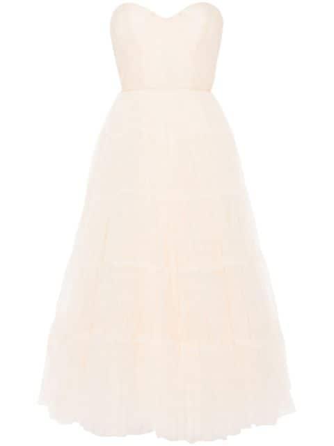 tulle midi dress by ANA RADU