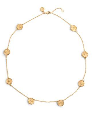 Butterfly Coin Necklace by ANABEL ARAM