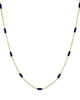 Forza Lapis Long Chain Necklace by ANABEL ARAM