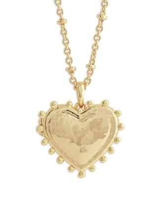 Large Heart Locket Pendant Necklace by ANABEL ARAM