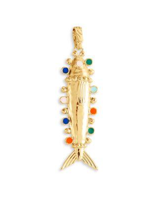 Milos Medium Fish Charm by ANABEL ARAM