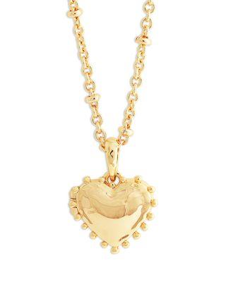 Small Heart Locket Pendant Necklace by ANABEL ARAM