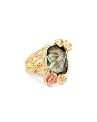 Stone Wildflower Cocktail Ring by ANABEL ARAM
