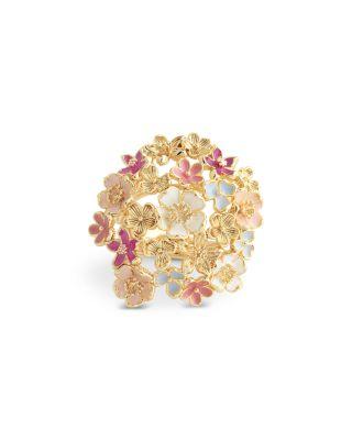 Wildflowers Enamel Ring by ANABEL ARAM