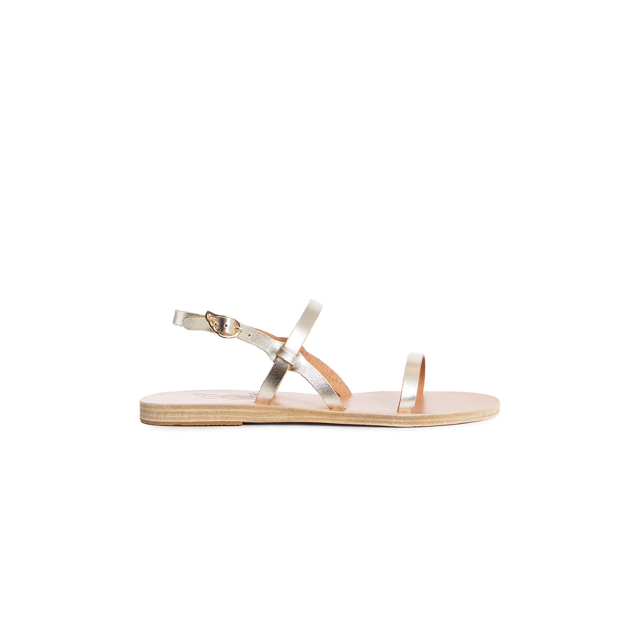 ANCIENT GREEK SANDALS WOMAN SILVER SANDALS & SLIDES by ANCIENT GREEK SANDALS