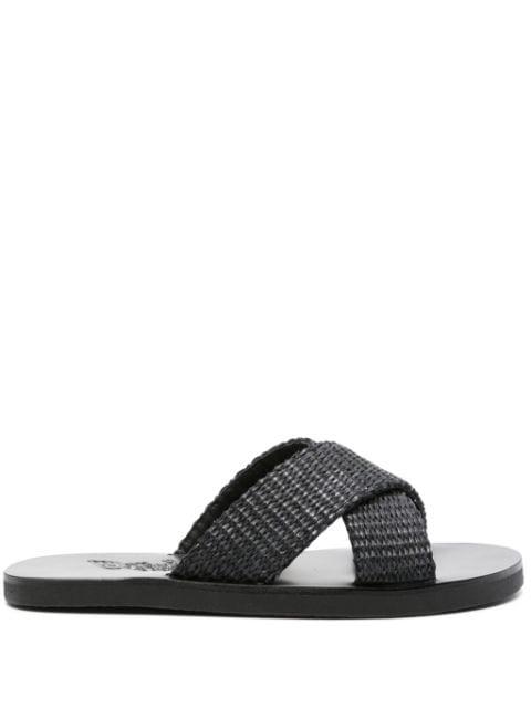 Bios straw slides by ANCIENT GREEK SANDALS