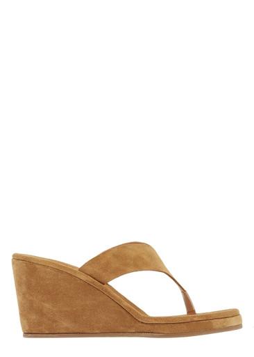 Charys suede wedges by ANCIENT GREEK SANDALS