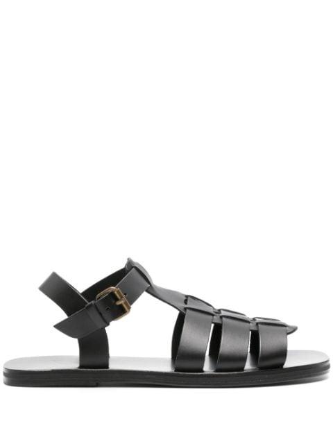 Ektoras flat leather sandals by ANCIENT GREEK SANDALS