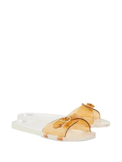 Filia jelly buckle-detail slides by ANCIENT GREEK SANDALS