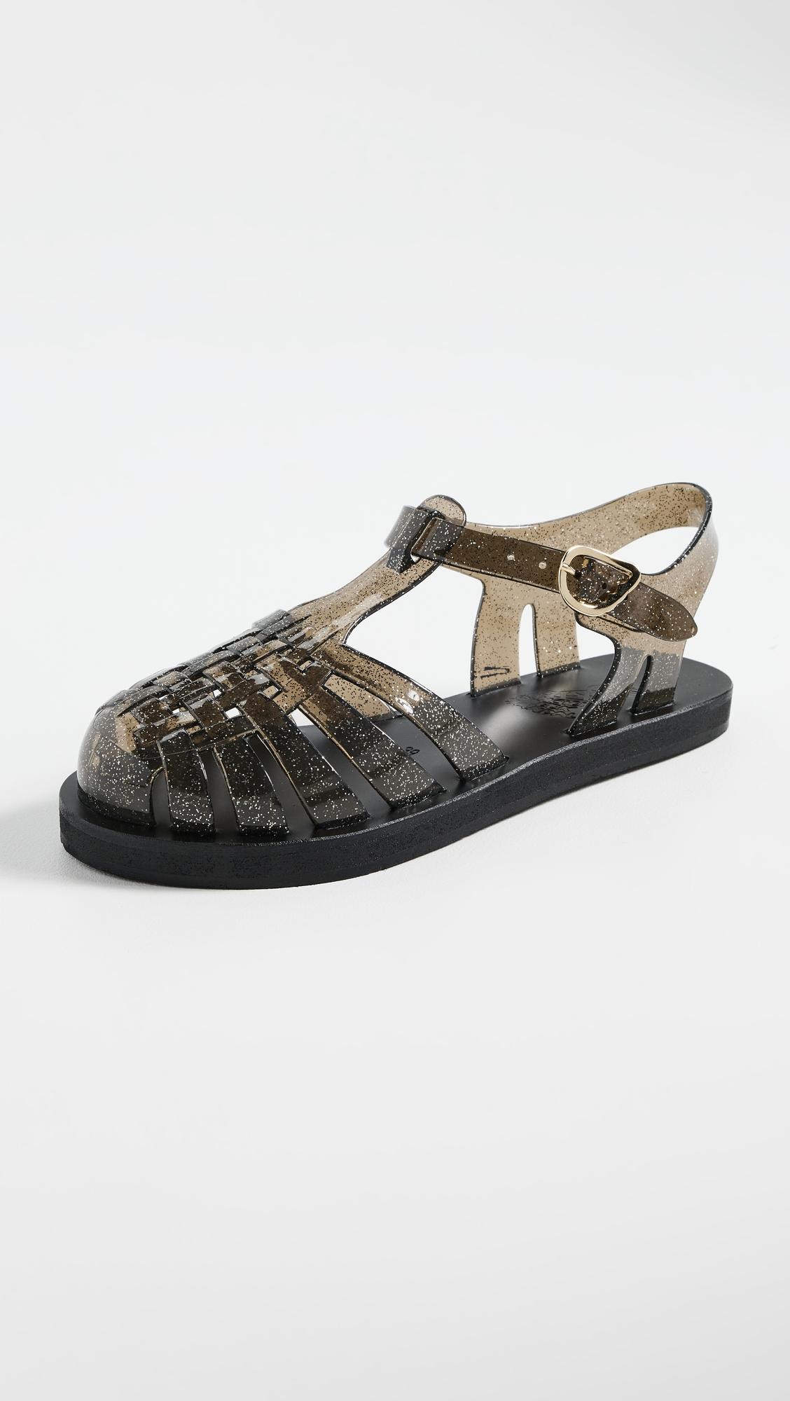 Homeria Glitter Jelly Sandals by ANCIENT GREEK SANDALS