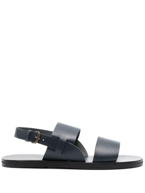 Irodotos flat leather sandals by ANCIENT GREEK SANDALS