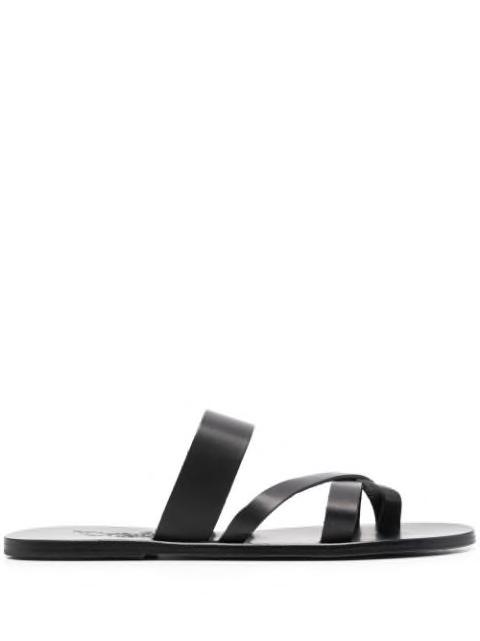 Jason cross-strap leather sandals by ANCIENT GREEK SANDALS