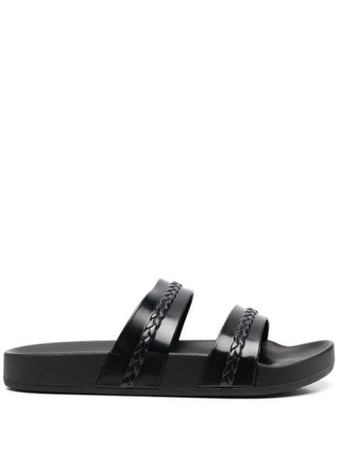 Meli double-strap slides by ANCIENT GREEK SANDALS