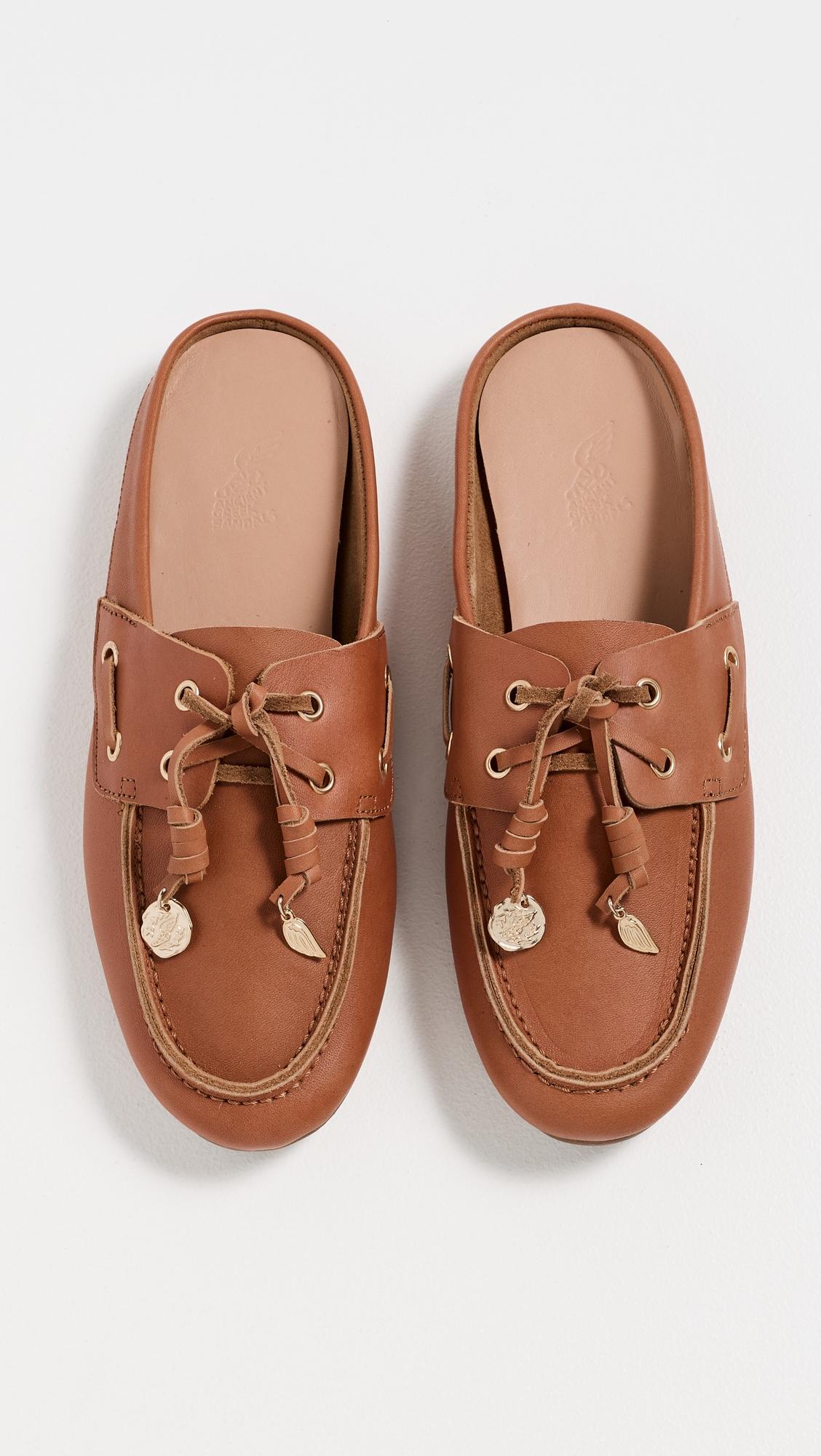 Naveta Boat Shoe Mules by ANCIENT GREEK SANDALS
