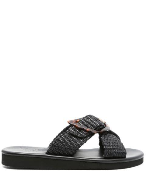 Thais straw slides by ANCIENT GREEK SANDALS