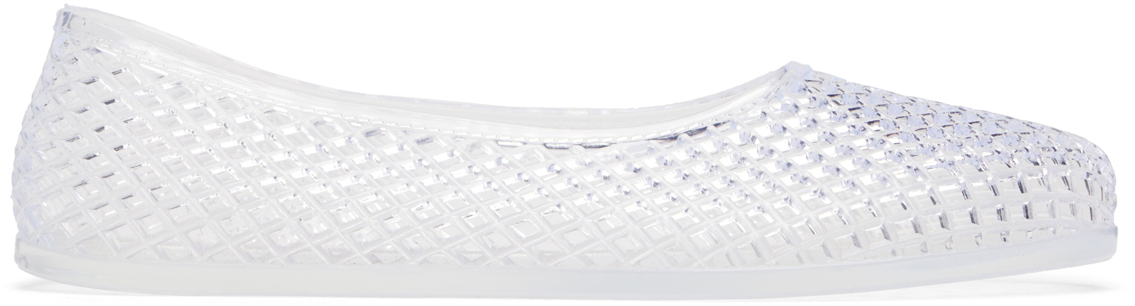Transparent Iro Ballerina Flats by ANCIENT GREEK SANDALS
