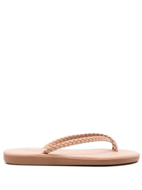 braided-strap flip flops by ANCIENT GREEK SANDALS