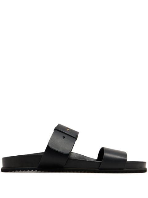 round-toe leather sandals by ANCIENT GREEK SANDALS