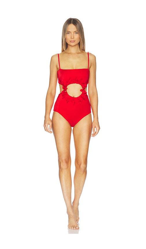 Ancora Caliza One Piece Swimsuit in Red by ANCORA