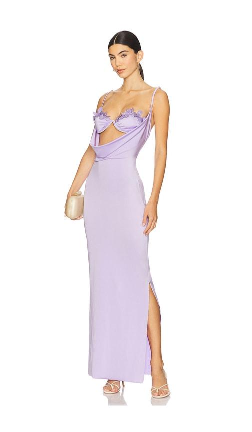 Ancora Kleos Dress in Purple by ANCORA